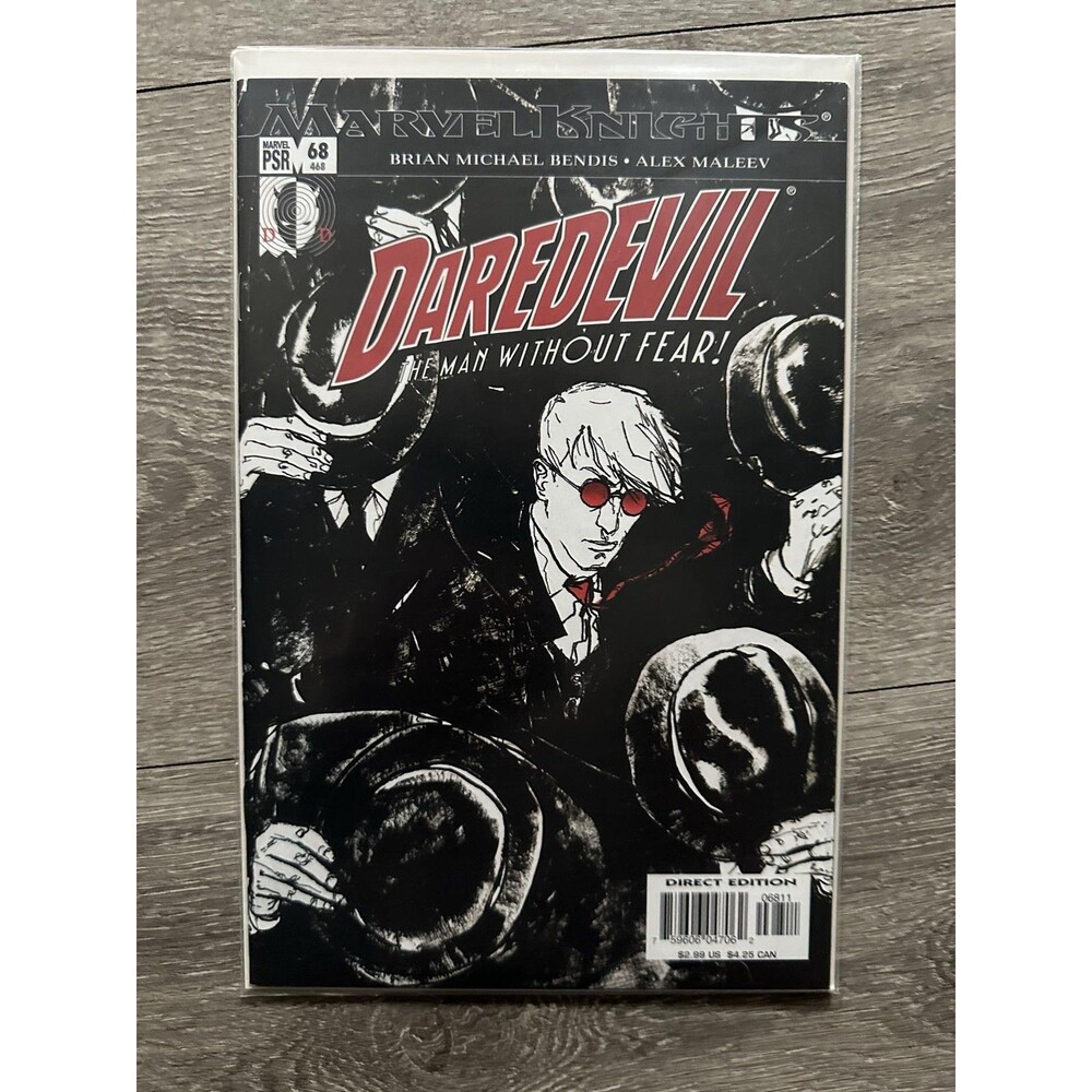 Marvel Daredevil #68 Single Issue Comic Bendis Maleev Partial Color US Comics